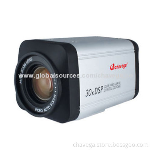 1/4" Sony CCD 480TVL CCTV night viewing zoom IP cameras with 22x/27x/30x lens
